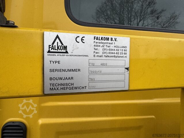 Mercedes Atego 815 Falcom Abschleppwagen / Bergefahrzeug / Pannenhilfe, 470 Tkm, TÜV bis 6-2026 MERCEDES-BENZ Atego 815 Falcom Afsleepwagen Takelwagen Bergingswagen Depannage 470dkm APK 6-2026