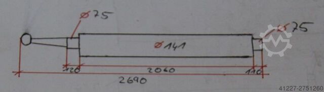 3-Walzen Rundbiegemaschine Oberwalze unbekannt Oberwalze Ersatzteil