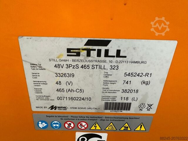 Schubmaststapler Still FMX14, Hubhöhe 5150 mm, Bj. 2018, wenig Betriebsstunden STILL FMX14