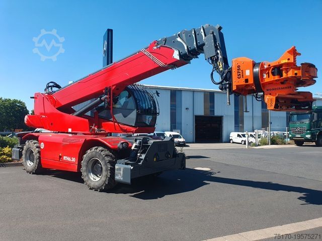 Wheel loader MAGNI Magni RTH 6.30 SH / Fällkran / nur 1.340h / 2021