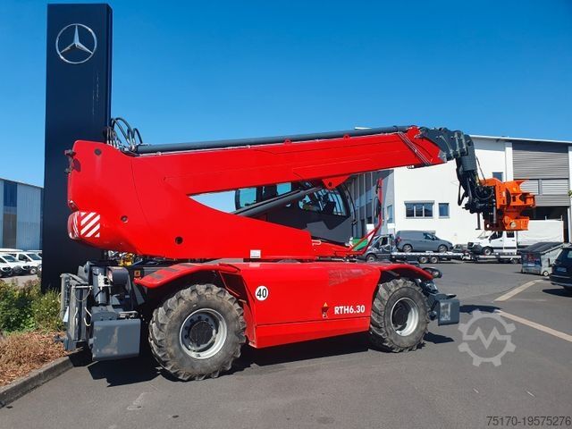 Telehandler MAGNI Magni RTH 6.30 SH / Fällkran / nur 1.340h / 2021