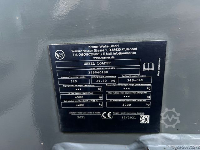 Radlader KRAMER 5065 Radlader *Gabel*