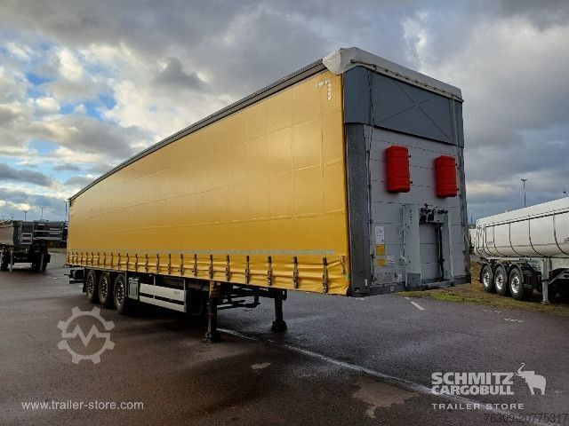 Open semitrailer with tarp Schmitz Cargobull Curtainsider Standard Getränke
