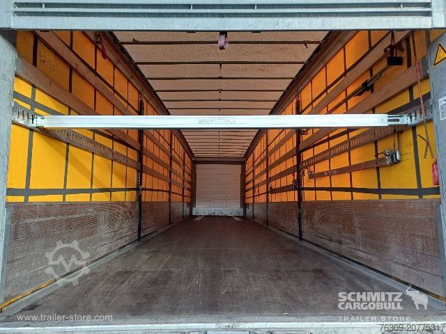 Open semitrailer with tarp Schmitz Cargobull Curtainsider Standard Getränke