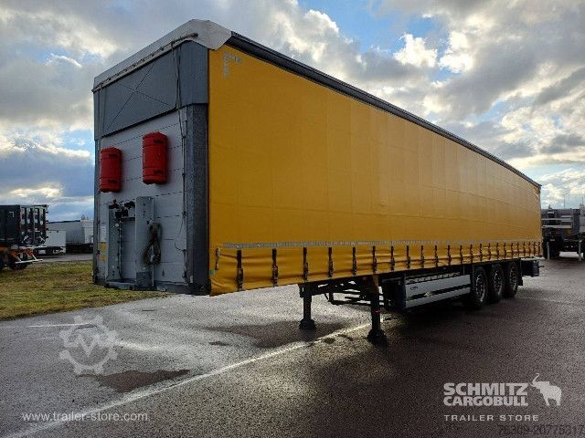 Open semitrailer with tarp Schmitz Cargobull Curtainsider Standard Getränke