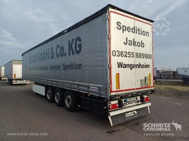 Open semitrailer with tarp Schmitz Cargobull Curtainsider Standard Getränke