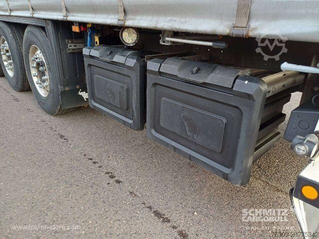 Open semitrailer with tarp Schmitz Cargobull Curtainsider Standard Getränke