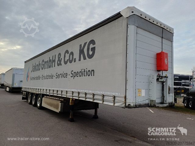 Open semitrailer with tarp Schmitz Cargobull Curtainsider Standard Getränke