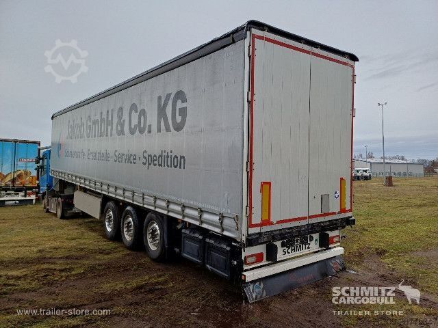 Open semitrailer with tarp Schmitz Cargobull Curtainsider Standard Getränke