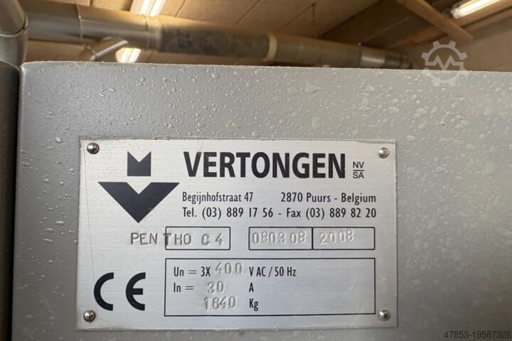 Profile milling machine VERTONGEN Pentho C4