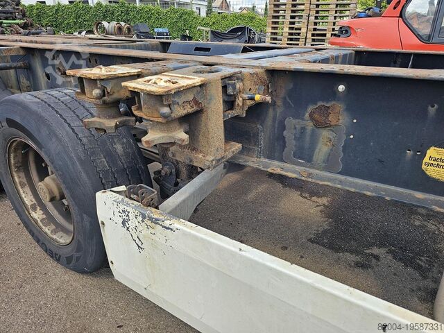 Container transport KRONE SD| EXTENDIBLE CHASSIS 40 FT 2 X 20 FT | BPW DISC.