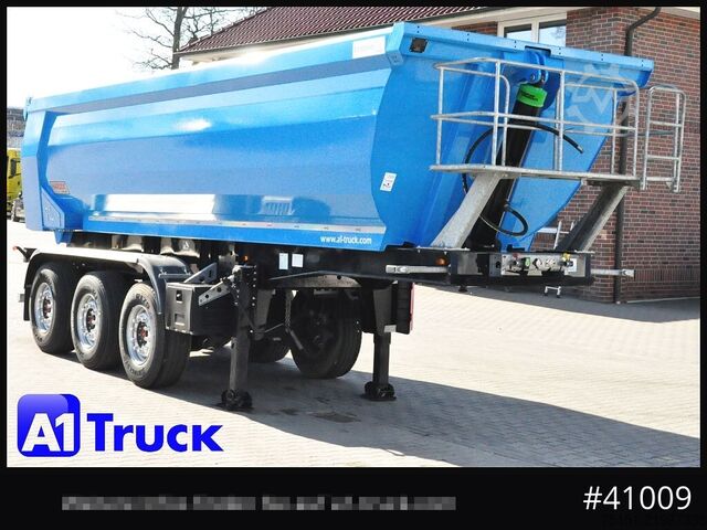 Tipper semitrailer WIELTON Euromix ca 24m³  Stahl, Lift SAF,  Tageszulassung,