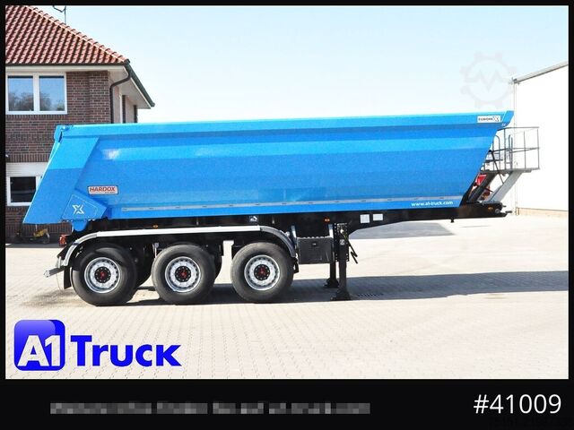 Tipper semitrailer WIELTON Euromix ca 24m³  Stahl, Lift SAF,  Tageszulassung,