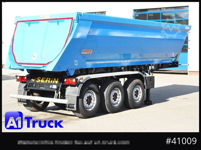 Tipper semitrailer WIELTON Euromix ca 24m³  Stahl, Lift SAF,  Tageszulassung,