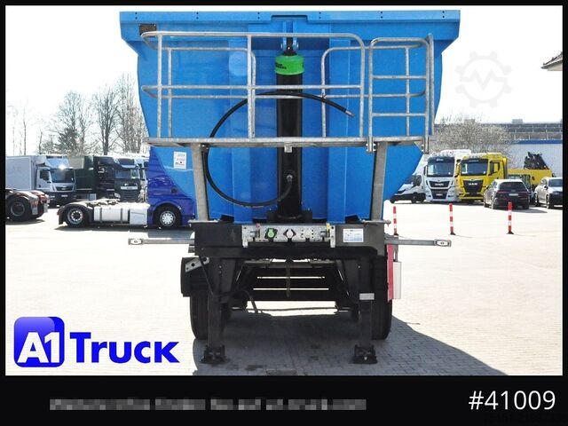 Tipper semitrailer WIELTON Euromix ca 24m³  Stahl, Lift SAF,  Tageszulassung,