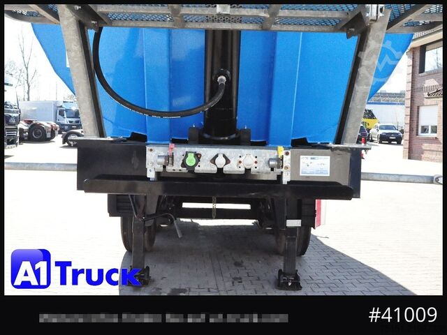 Tipper semitrailer WIELTON Euromix ca 24m³  Stahl, Lift SAF,  Tageszulassung,
