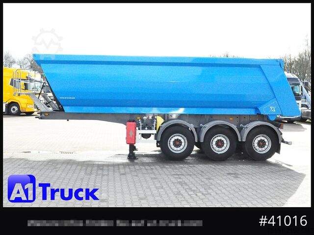 Tipper semitrailer WIELTON Euromix ca 27m³  Stahl, Lift  SAF, unused