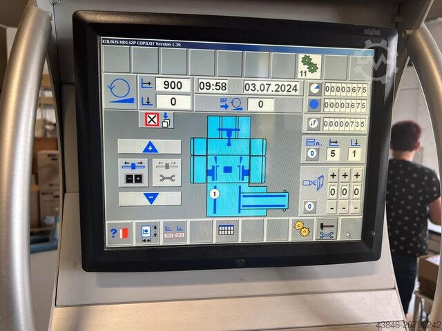 Dreimesserautomat Kolbus HD 142 P