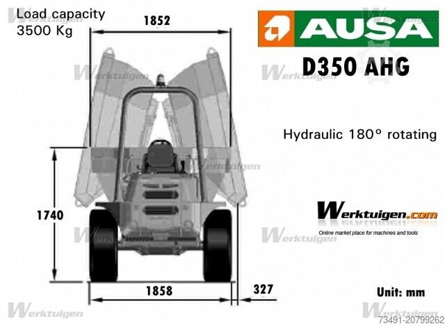 Minidumper AUSA D350AHG