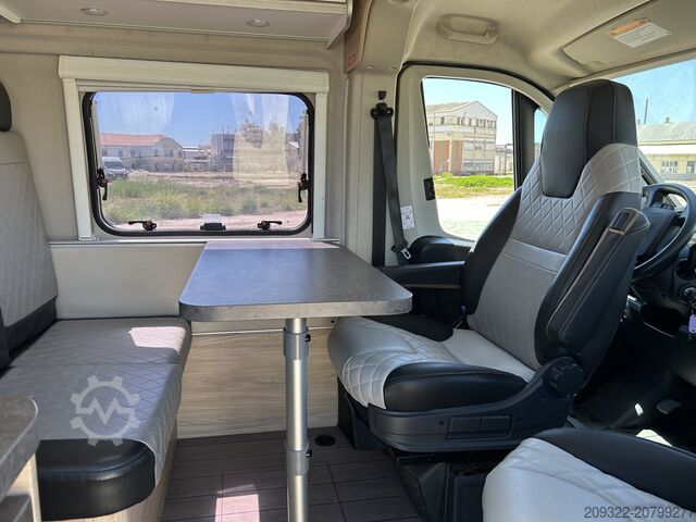 Wohnwagen/Wohnmobil Fiat Weinsberg Carabus 600 K | 4 Posti Letto | Completamente Attrezzato