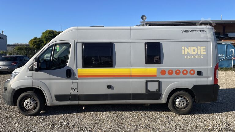 Wohnwagen/Wohnmobil Fiat Weinsberg Carabus 600 K | 4 Posti Letto | Completamente Attrezzato