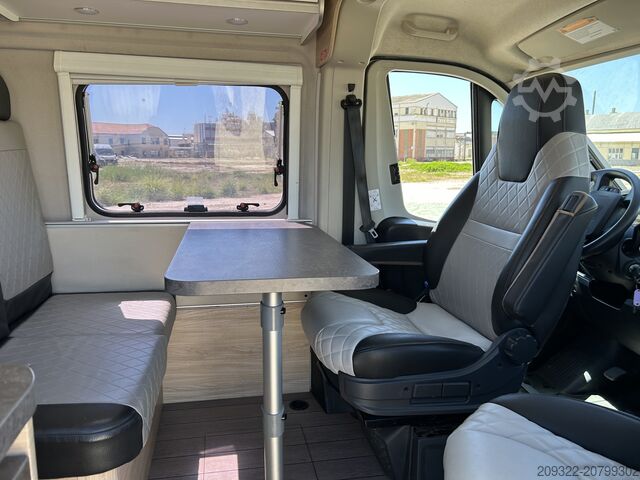 Wohnwagen/Wohnmobil Fiat Weinsberg Carabus 600 K | 4 Posti Letto | Completamente Attrezzato