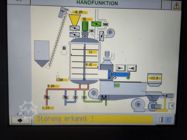 Cyclic foaming machine ERLENBACH EVD2500 ERLENBACH EVD-2500
