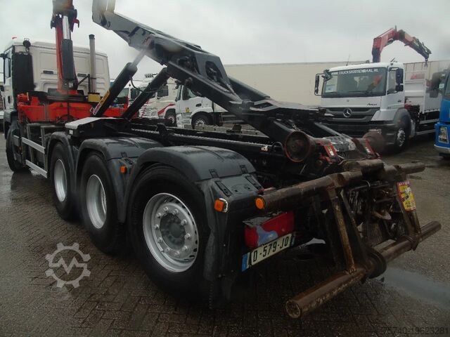 Crane truck MAN TGS 35.440 + PALFINGER 24500 + 8X4 + EURO 5 + R...