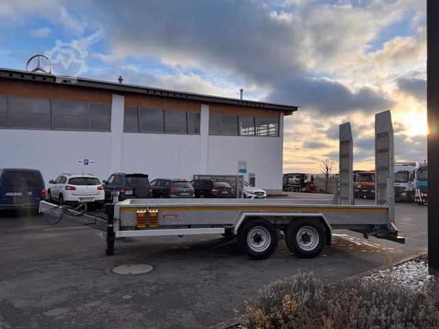 Tieflader Anhänger Wörmann BauTL105.55/200 Rampen verzinkt