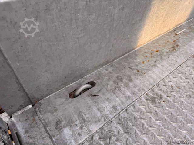 Tieflader Anhänger Wörmann BauTL105.55/200 Rampen verzinkt