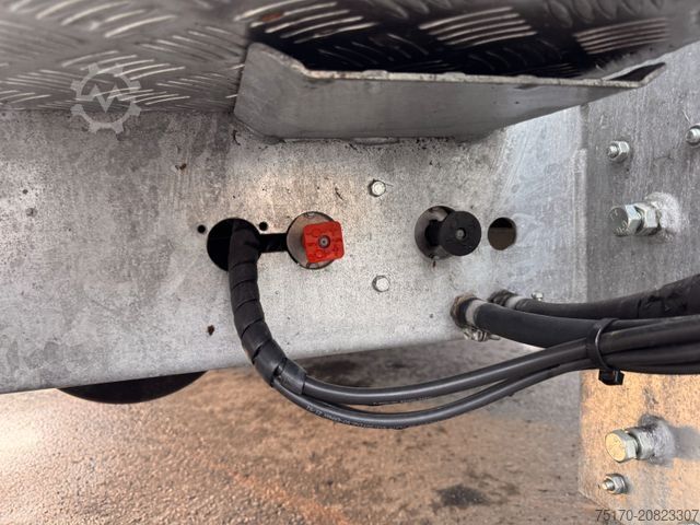 Tieflader Anhänger Wörmann BauTL105.55/200 Rampen verzinkt