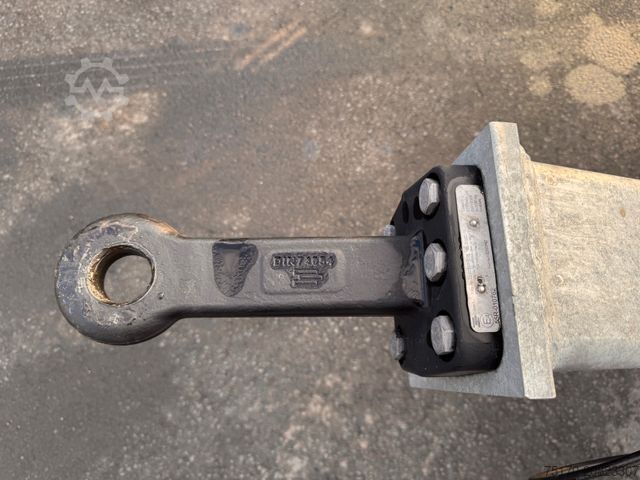 Tieflader Anhänger Wörmann BauTL105.55/200 Rampen verzinkt