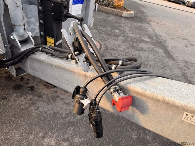 Tieflader Anhänger Wörmann BauTL105.55/200 Rampen verzinkt