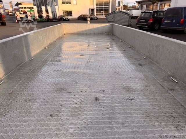 Tieflader Anhänger Wörmann BauTL105.55/200 Rampen verzinkt