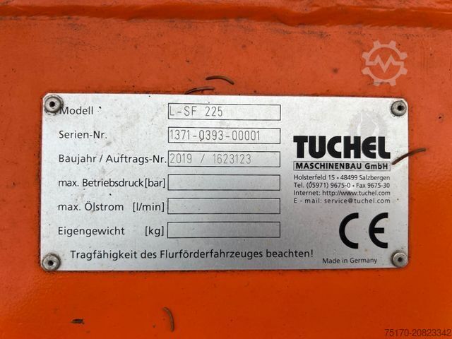 Sonstige Tuchel L-SF 225 Schneeschild / 2.250 mm / 2019