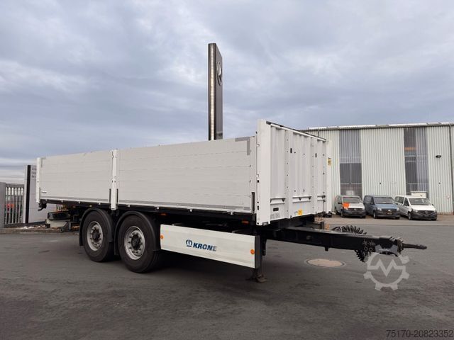 Open trailer KRONE ZZ  6.520mm BPW-Achsen 50er Öse