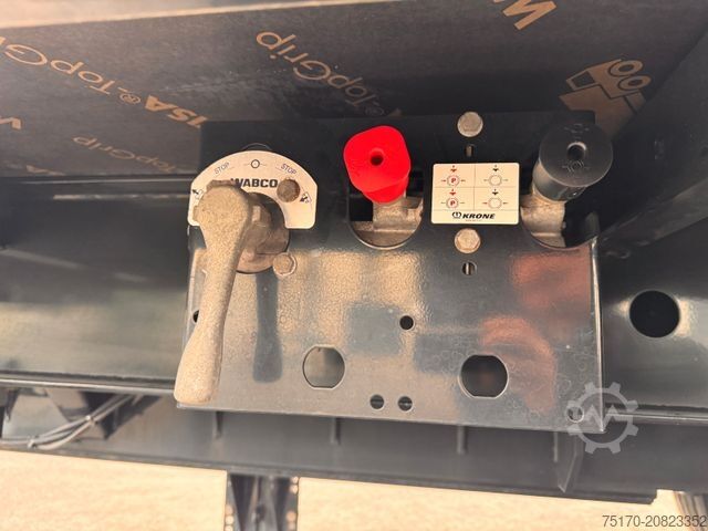 Open trailer KRONE ZZ  6.520mm BPW-Achsen 50er Öse