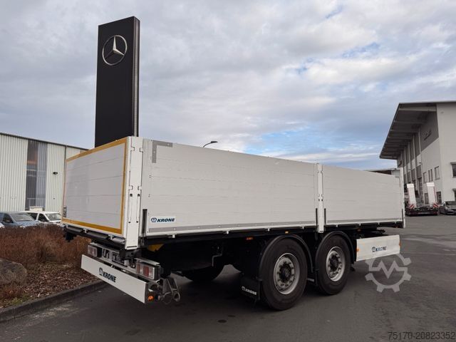 Open trailer KRONE ZZ  6.520mm BPW-Achsen 50er Öse