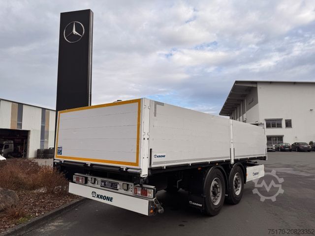 Open trailer KRONE ZZ  6.520mm BPW-Achsen 50er Öse