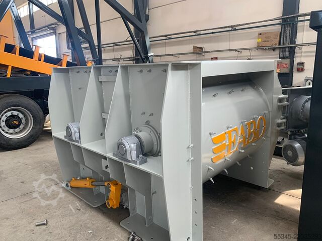 Concrete mixer FABO TWIN SHAFT CONCRETE MIXER TWS 01 TWIN SHAFT CONCRETE MIXER