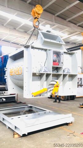 Concrete mixer FABO TWIN SHAFT CONCRETE MIXER TWS 01 TWIN SHAFT CONCRETE MIXER