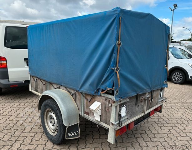 Open trailer with tarp SARIS H100 N / 1.200 kg / NL 965 kg