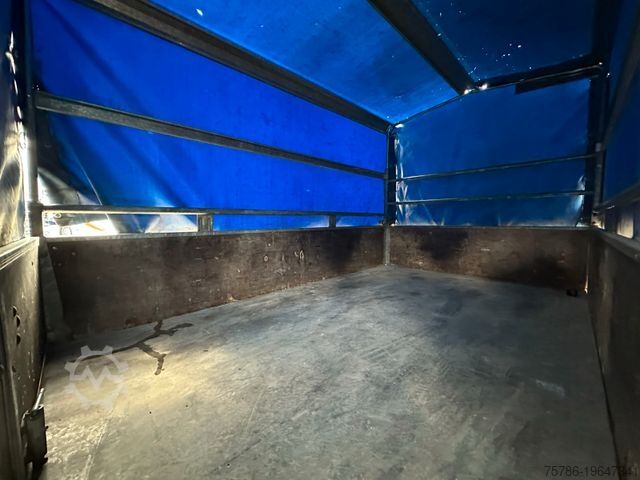 Open trailer with tarp SARIS H100 N / 1.200 kg / NL 965 kg
