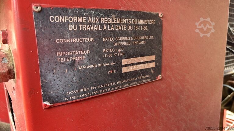 Siebanlage Extec 5000