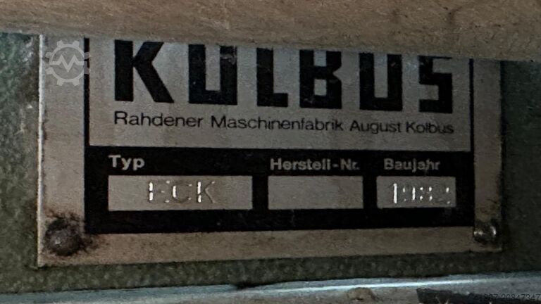 Verschiedene Kolbus ECK corner cutter