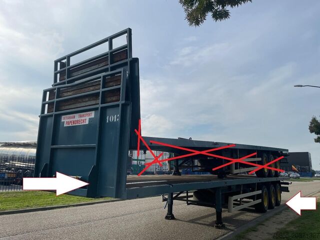 Plattformanhänger Haan OPL 45 Heavy Duty (45Ton) / Rungen-Potholes / N...