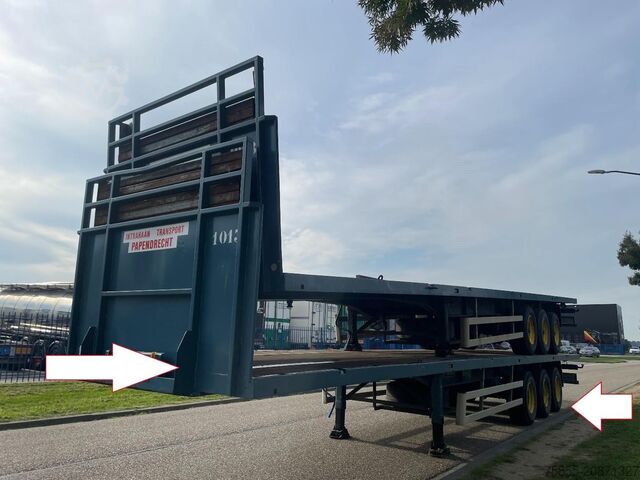 Plattformanhänger Haan OPL 45 Heavy Duty (45Ton) / Rungen-Potholes / N...