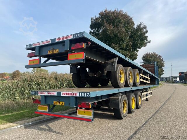 Plattformanhänger Haan OPL 45 Heavy Duty (45Ton) / Rungen-Potholes / N...