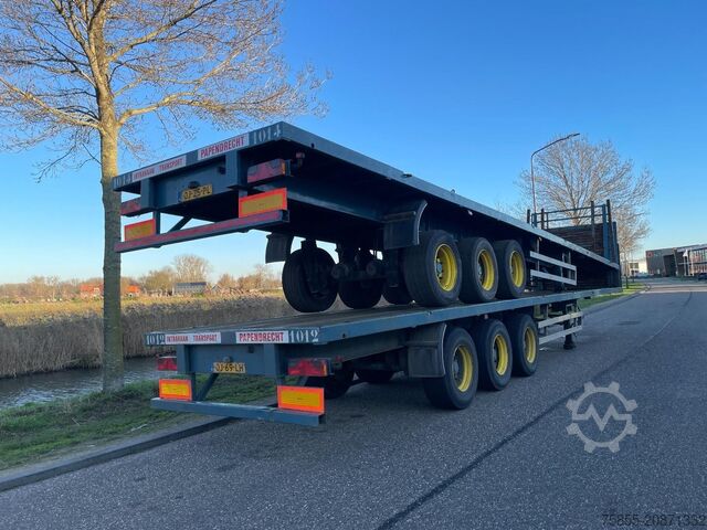 Flatbed Haan OPL45 Heavy Duty (45Ton) / Rungen-Potholes / NL...