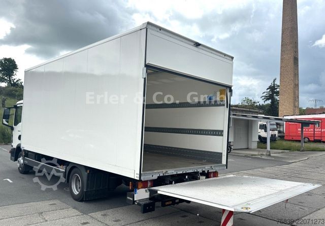 Box van MAN 8.190 TGL, LBW, Klima, 2x AHK,
